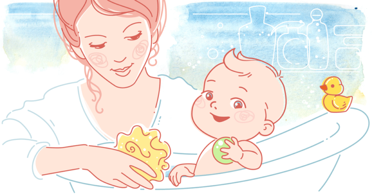 Babys Körperpflege – Weniger ist mehr